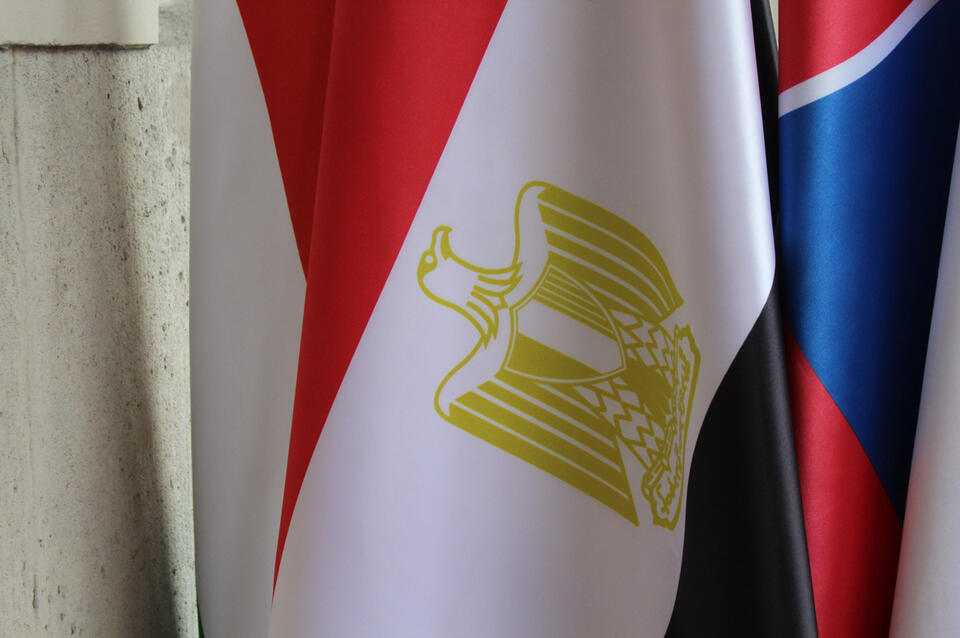 Flaga Egiptu / autor: Fratria