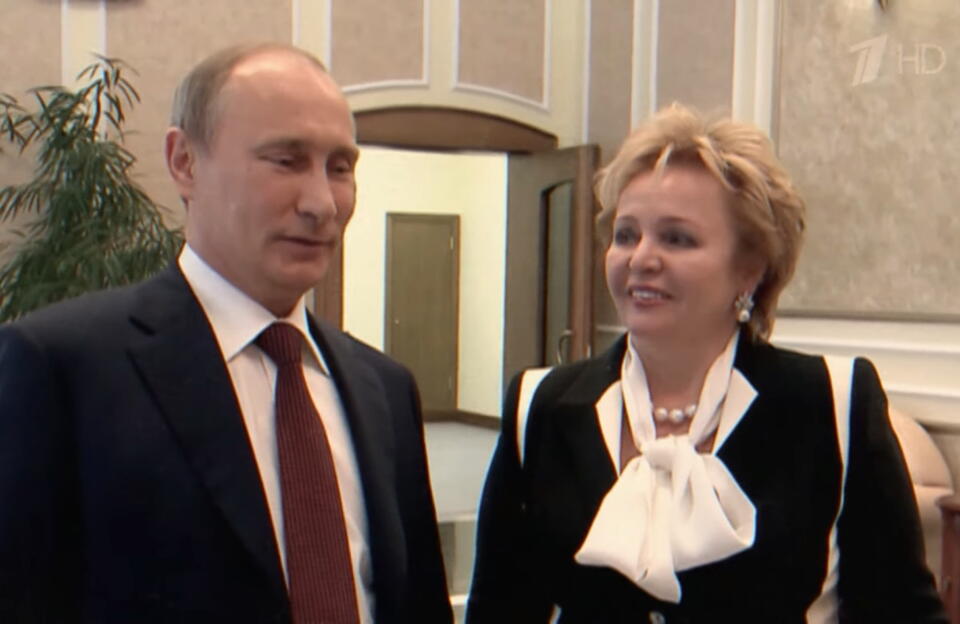 Władimir Putin i Ludmiła Putina / autor: screenshot YT Алексей Навальный