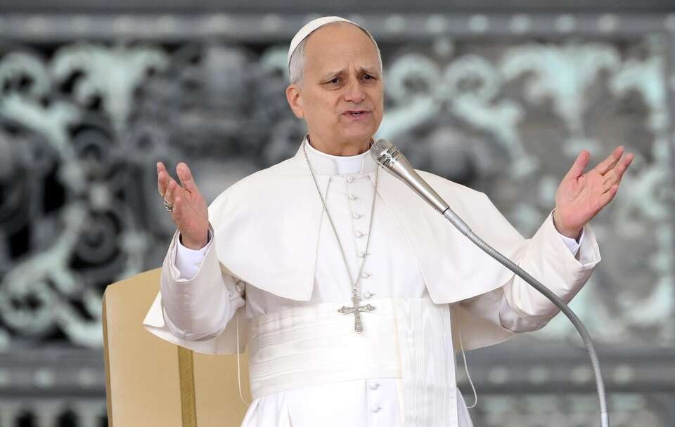 Papież Leon XIV / autor: PAP/EPA/ETTORE FERRARI