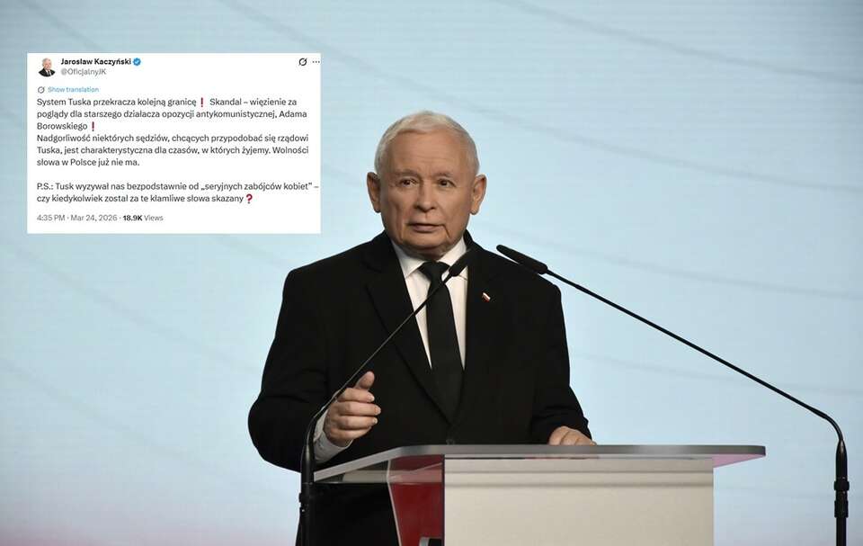 Szef smerfów lepszego sortu o sprawie Borowskiego: Wolności słowa już nie ma