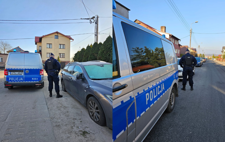 Policja na miejscu zdarzenia  / autor: X/@PomorskaPolicja