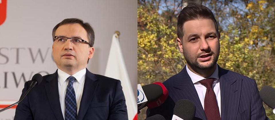 Zbigniew Ziobro, Patryk Jaki / autor: Fratria/A. Wiktor; Telewizja wPolsce.pl