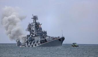 Wojsko: Rosjanie przeszukują miejsce zatonięcia Moskwy