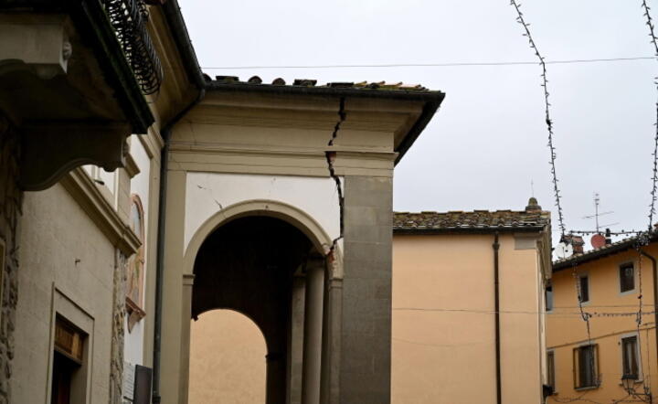 Trzęsienie ziemi we Włoszech, Florencja / autor: PAP/EPA