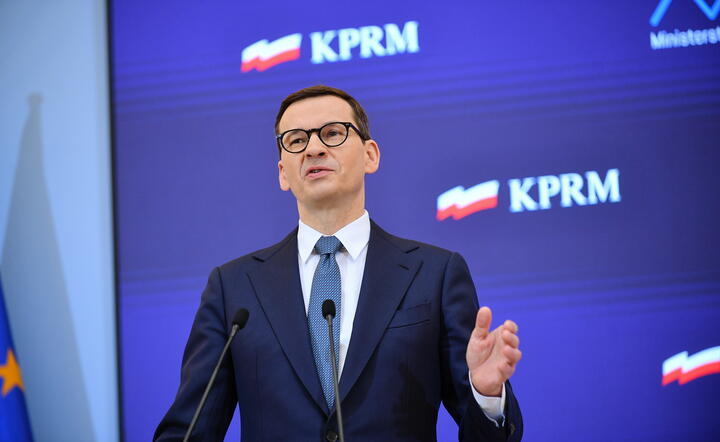 Premier Mateusz Morawiecki  / autor: PAP/Marcin Obara