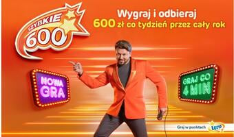 Szybkie 600 – najnowsza gra LOTTO