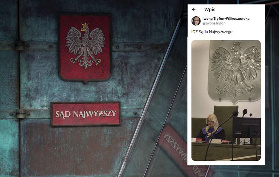 Sędzia SN Maria Szczepaniec umorzyła sprawę immunitetu sędziego Schaba. Wniosek skierował nieuprawniony prokurator. / autor: Fratria/X