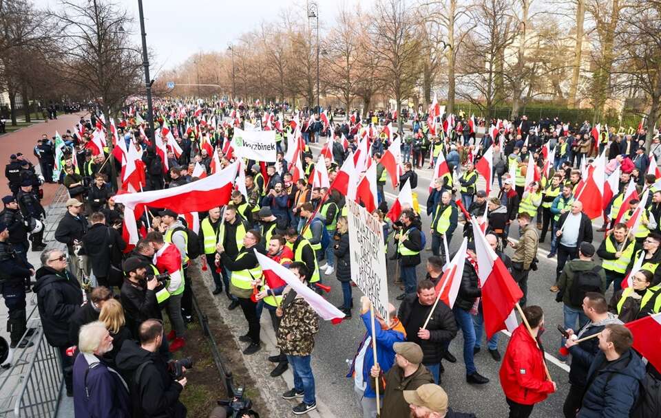 Ilu rolników protestowało w Warszawie? Są dane ratusza
