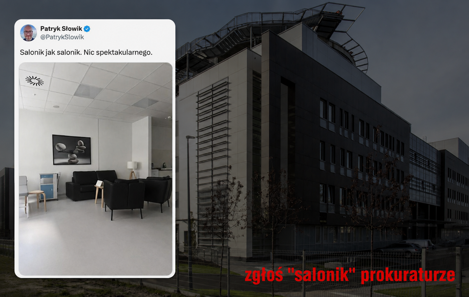 Tusk o "salonikach VIP". Lekarz: Z tym idzie się do prokuratury
