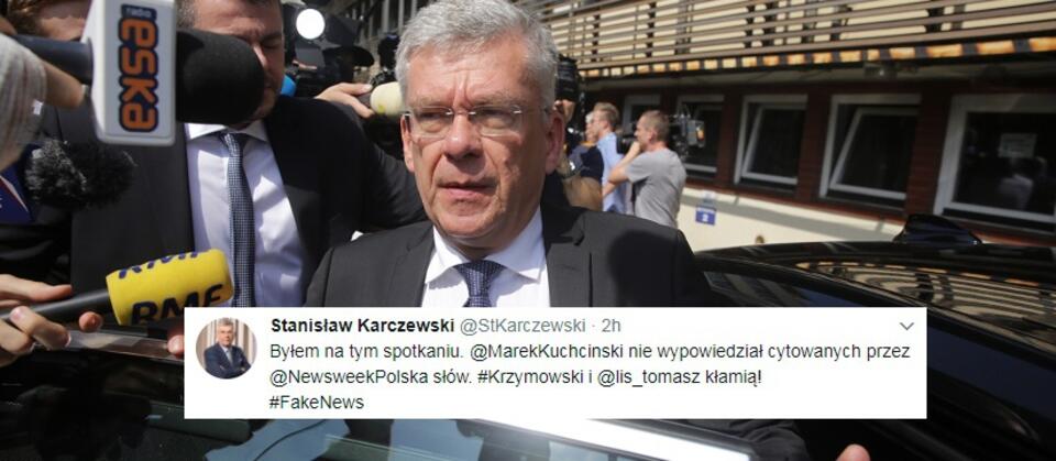 Stanisław Karczewski / autor: PAP/Tomasz Gzell/Twitter
