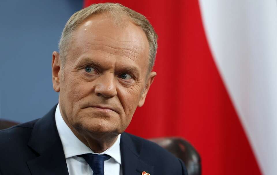 Donald Tusk / autor: PAP/EPA/ANDY RAIN/POOL
