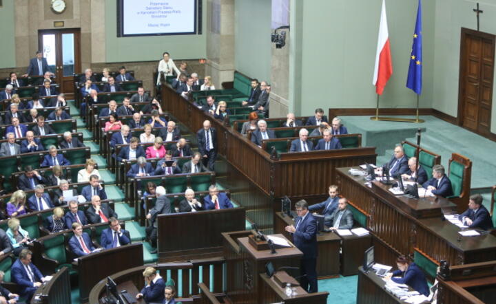 Obrady Sejmu, fot. PAP/Leszek Szymański