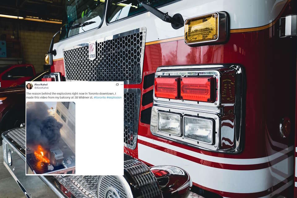 Kłęby dymu w centrum Toronto. Doszło do wybuchu