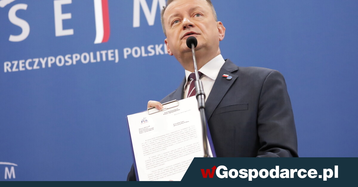 Błaszczak o Patriotach: postawę Tuska trudno wytłumaczyć