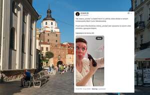 Stare Miasto w Lublinie/"performance" Viki Kolediuk / autor: Fratria