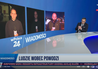 Wiadomości wPolsce24: Polska zmaga się z wielka wodą, Donalda Tuska za sposób zarządzania kryzysem krytykują nawet lewicowo-liberalni publicyści