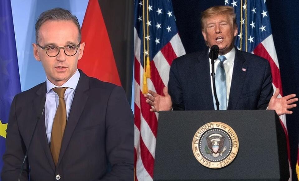 Heiko Maas/Donald Trump / autor: YouTube/WELT/PAP/EPA