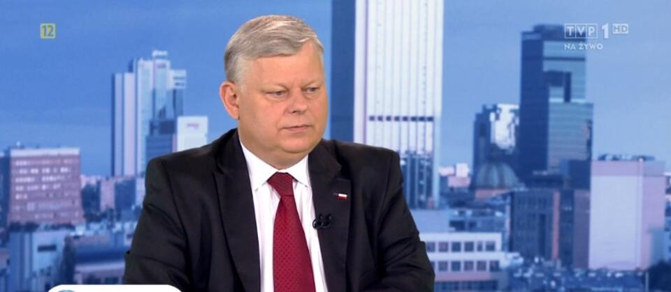 Marek Suski / autor: screen tvp info