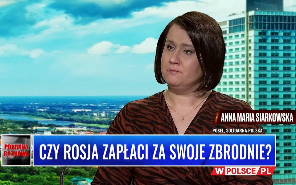 Poseł Solidarnej Polski Anna Siarkowska / autor: Youtube/wPolsce.pl