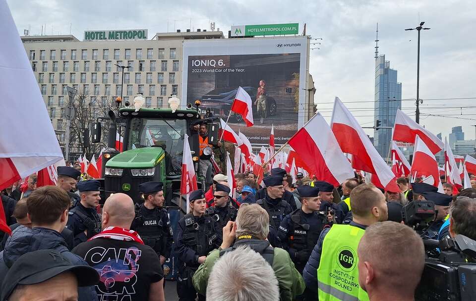 Marsz rolników w Warszawie z 27 lutego br. / autor: Fratria