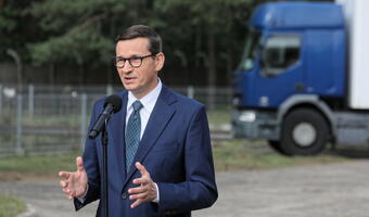 Morawiecki o kryzysie: Perfidne zachowanie reżimu Łukaszenki