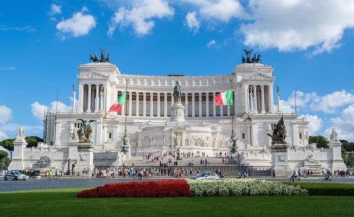 Rzym, pomnik Wiktora Emanuela II / autor: Pixabay