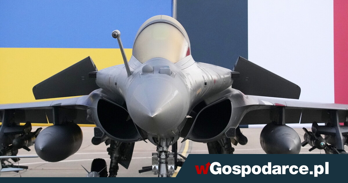 Francja świętuje: Kijów ma kupić 100 myśliwców Rafale
