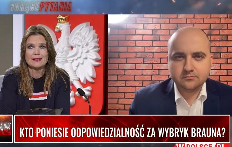 Poseł Dariusz Matecki w rozmowie z redaktor Małgorzatą Jarecką / autor: Youtube/wPolsce.pl