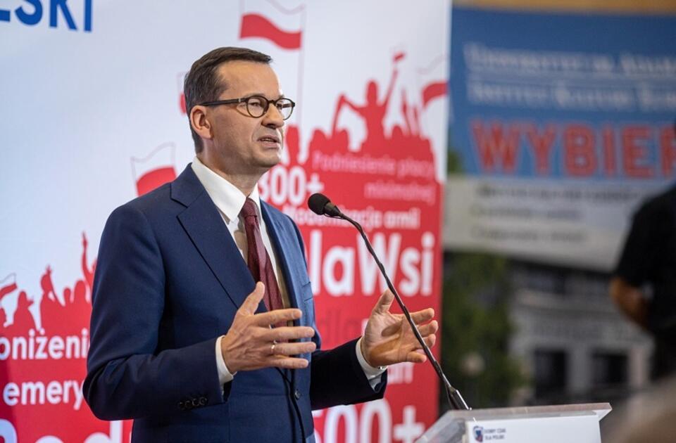 Premier Mateusz Morawiecki / autor: PAP/Paweł Jaskółka