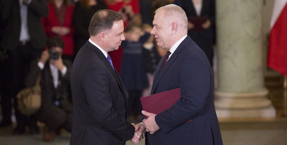 15 listopada 2019 roku, prezydent Andrzej Duda powołuje Jacka Sasina na wicepremiera i Ministra Aktywów Państwowych / autor: wPolityce.pl