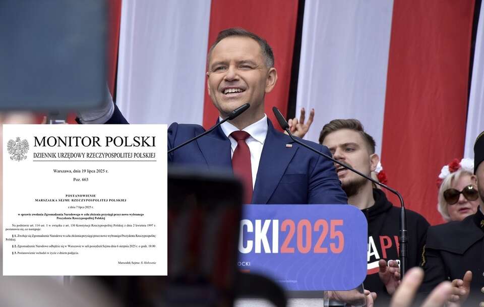 Karol Nawrocki 6 sierpnia obejmie urząd prezydenta RP / autor: Fratria, X: @PRAWNICYdlaPOL