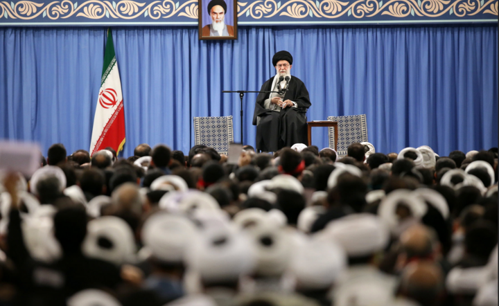 Przywódcy Iranu twardo bronią swojego prawa do odwetu / autor: PAP/EPA/Iranian Supreme Leaders Office Handout