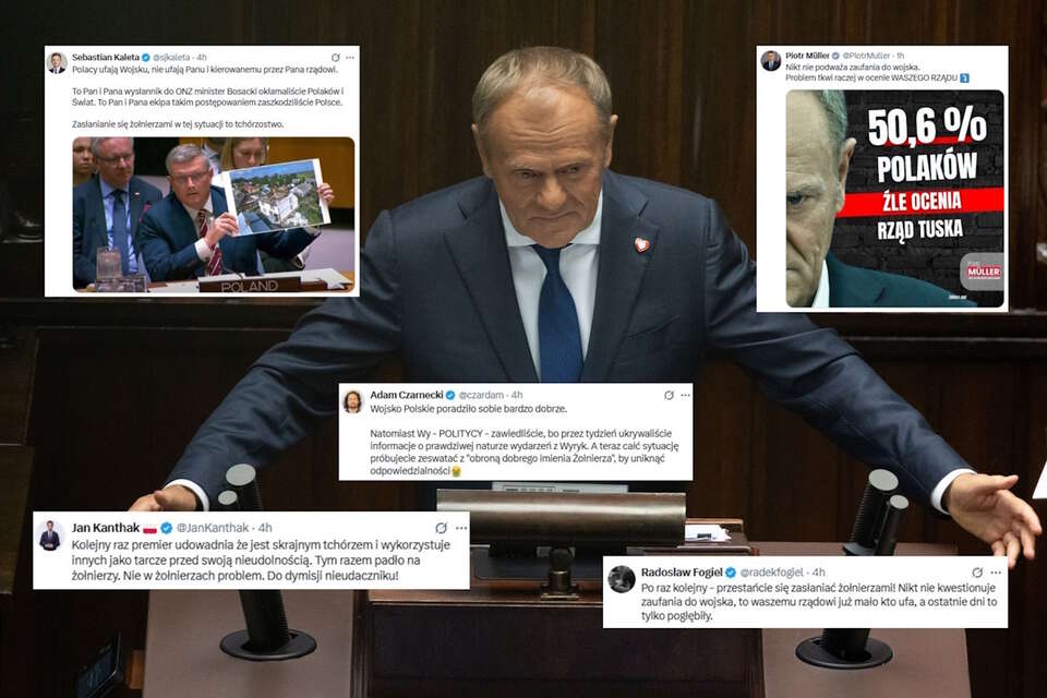 Donald Tusk / autor: Fratria/X