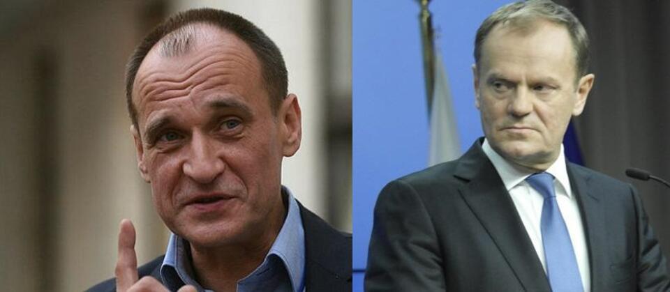 Kukiz i Tusk / autor: Fratria