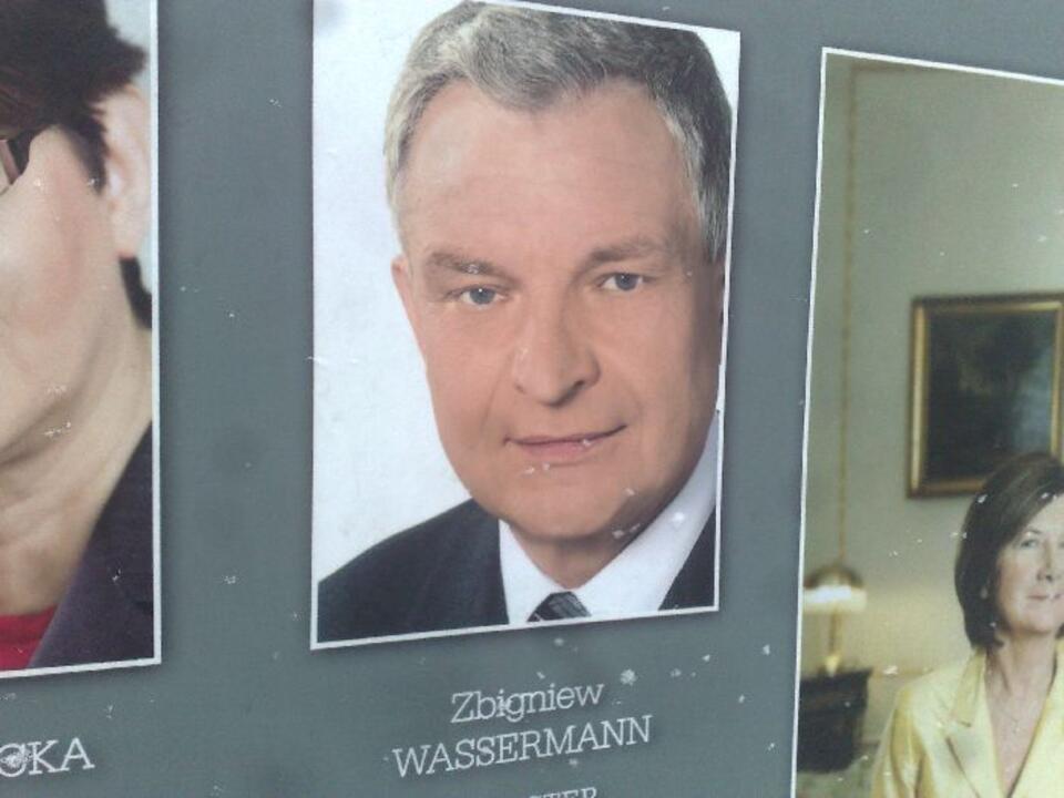 Na zdjęciu śp. Zbigniew Wassermann, Fot. wPolityce.pl