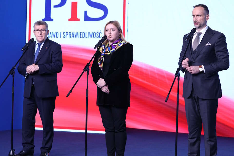 Konferencja polityków PiS / autor: x/Prawo i Sprawiedliwość