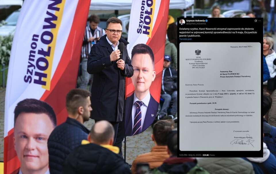 Szymon Hołownia  / autor: PAP/Jarek Praszkiewicz