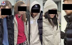 Zatrzymane osoby  / autor: X/@PolicjaLubelska