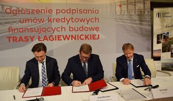 EBI i BGK finansują budowę Trasy Łagiewnickiej