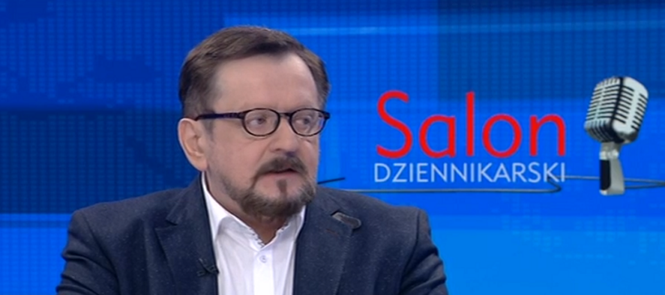 Stanisław Janecki w Salonie Dziennikarskim / autor: TVP Info