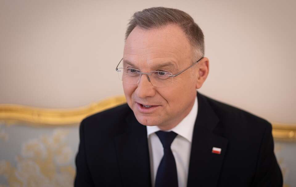 Prezydent Duda krytycznie o zachowaniu liderów Konfederacji