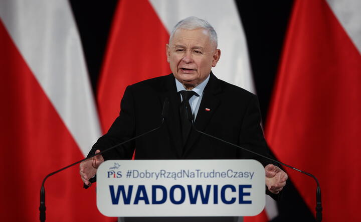 Prezes Prawa i Sprawiedliwości Jarosław Kaczyński / autor: PAP/Łukasz Gągulski