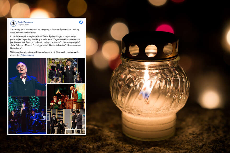 Zmarł aktor teatralny i filmowy Wojciech Wiliński. / autor: Fratria/X