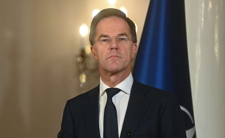 Sekretarz generalny NATO Mark Rutte / autor: PAP/Piotr Nowak