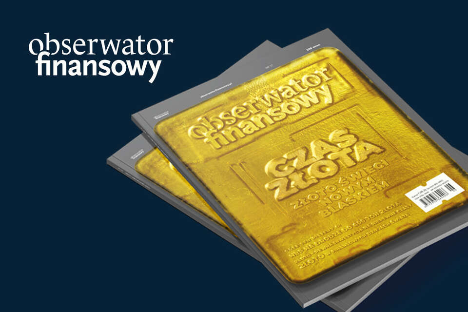 Złote wydanie kwartalnika „Obserwator Finansowy” w kioskach