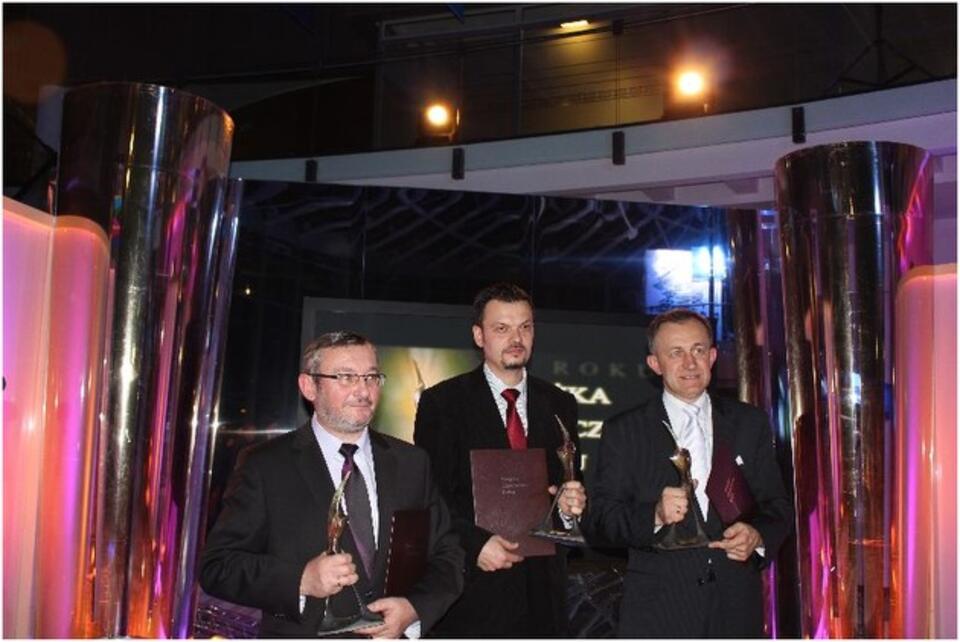 Dr Leon Popek, dr Tomasz Sikorski i prof. Witold Stankowski. Fot. IPN