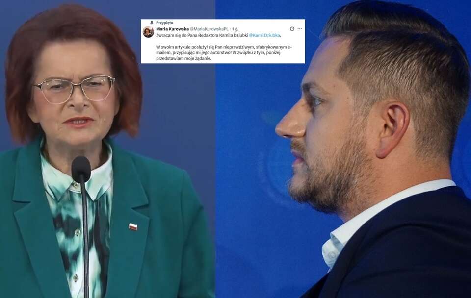Kurowska wzywa Dziubkę do przeprosin! Inaczej pozew