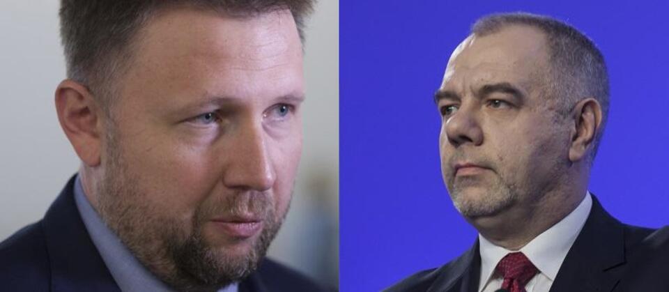 Marcin Kierwiński (PO), Jacek Sasin (PiS) / autor: Fratria