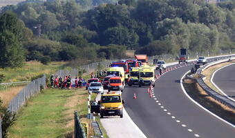 Wypadek w Chorwacji. 12 osób zginęło, ponad 30 rannych