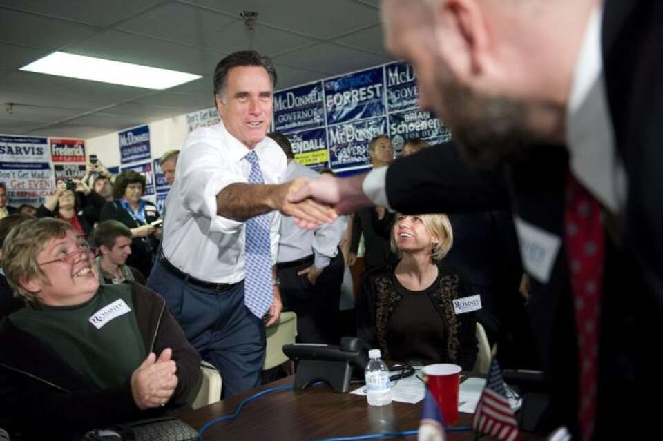 MITT ROMNEY w kampanii. Fot. PAP/EPA